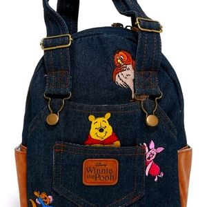 Winnie the Pooh×Loungefly Denim backpack&wallet